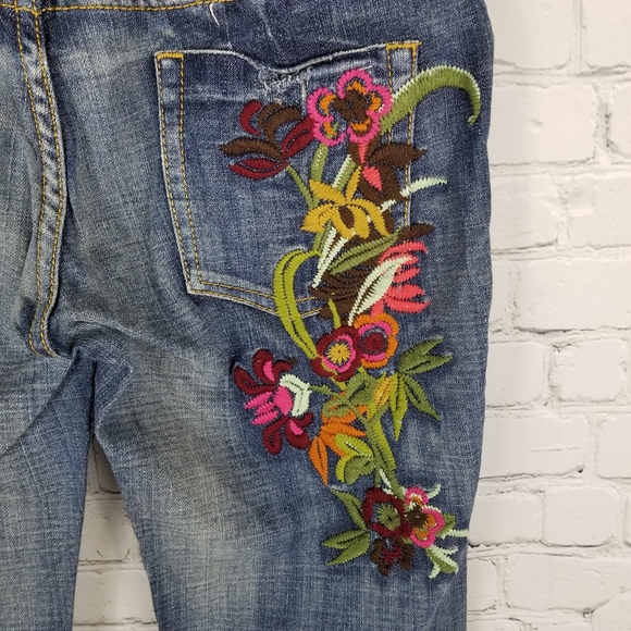 O'NEILL | vintage y2k embroidered flare leg jeans - Picture 2 of 8